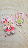 Gingerbread Girl Bag Topper