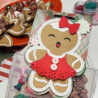 Gingerbread Girl Bag Topper