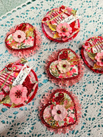 Valentine Harp Bag toppers