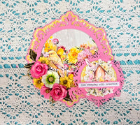 Shabby Chic Circle Mini Album