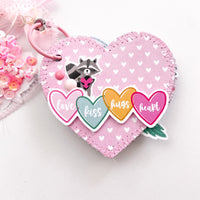 Double Stitch Heart Nesting Set