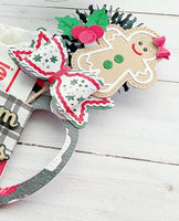 Gingerbread Bow Set