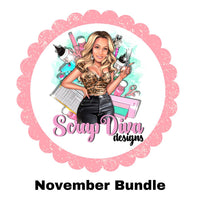 Scrap Diva Designs November 2024 Bundle