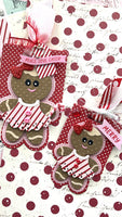 Gingerbread Girl Bag Topper