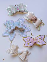 Gingerbread Bow Set