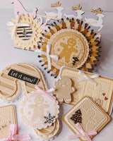 Gingerbread Postage Stamp