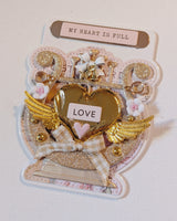 Valentine Harp Bag toppers