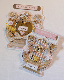 Valentine Harp Bag toppers