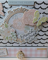 Shabby Chic Circle Mini Album