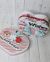 Double Stitch Heart Nesting Set