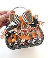 3D Pumpkin Shaker Bag