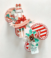 Candy Cane Gift Box