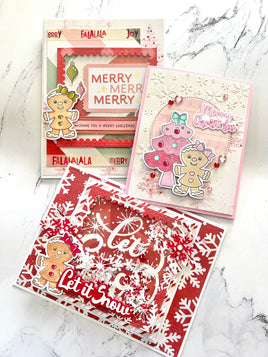 Christmas Stamp & Die Set #2