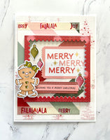 Christmas Stamp & Die Set #2