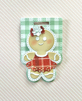 Gingerbread Girl Bag Topper