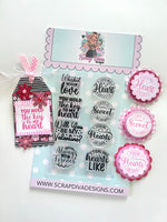 Valentine Stamp Set 2025