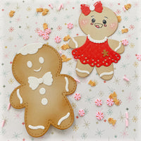 Gingerbread Girl Bag Topper