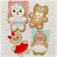 Gingerbread Girl Bag Topper