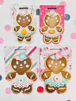 Gingerbread Girl Bag Topper