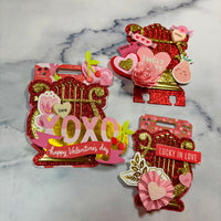 Valentine Harp Bag toppers