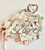 Shabby Chic Circle Mini Album