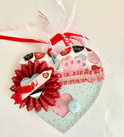 Double Stitch Heart Nesting Set