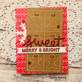 Gingerbread Postage Stamp