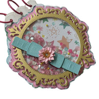 Shabby Chic Circle Mini Album