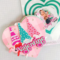 Double Stitch Heart Nesting Set