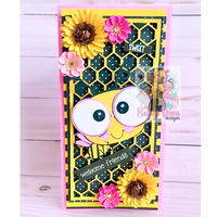 Honeycomb Slimline Card
