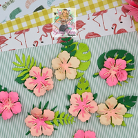 Hibiscus Flower Plate